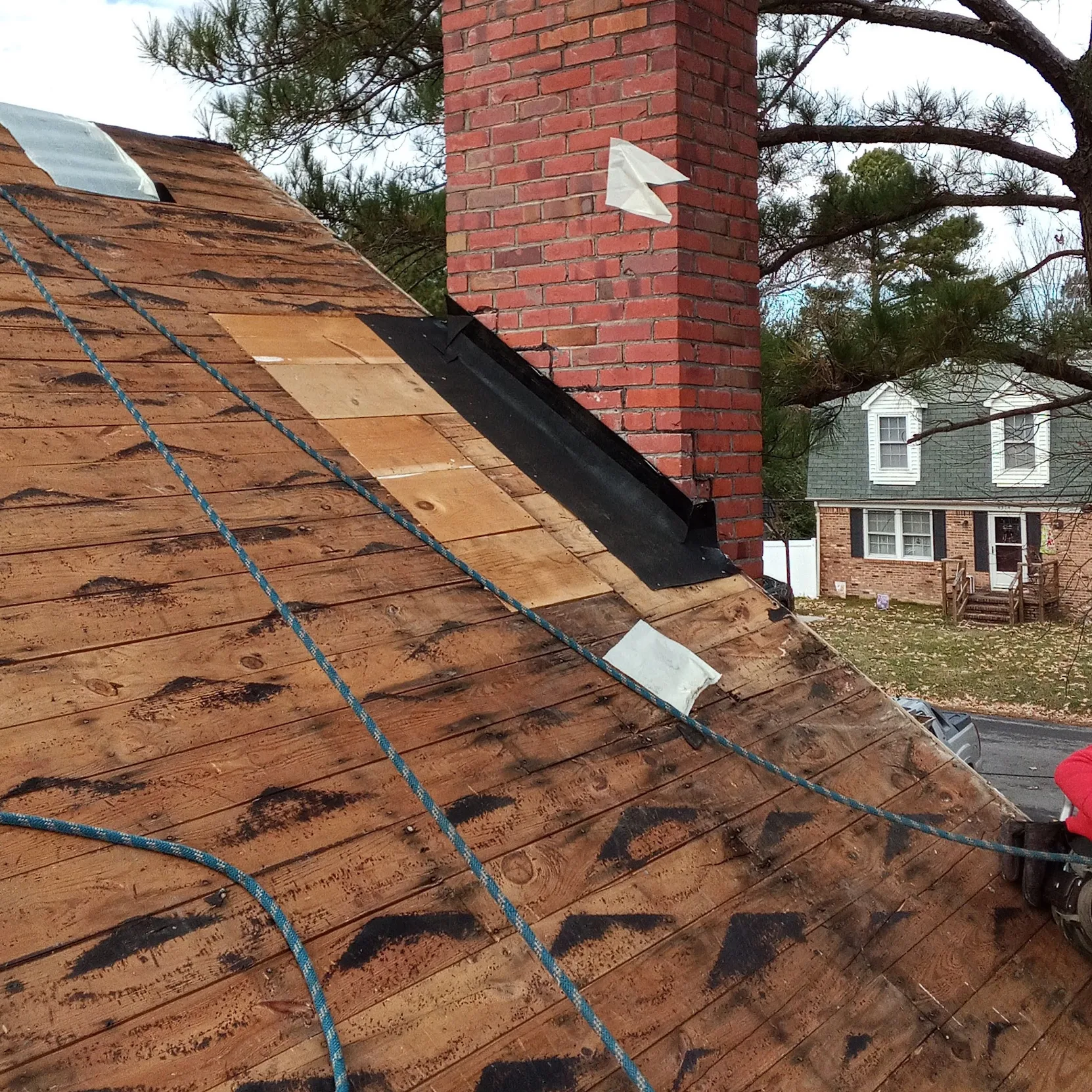 Completed roofing project by The Residential Roof Doctor